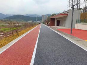 開州濱湖北路騎游道b（褚紅色&深灰色）